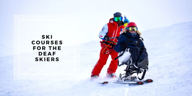 ski courses for the deaf skiers