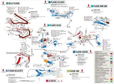 parking la plagne altitude