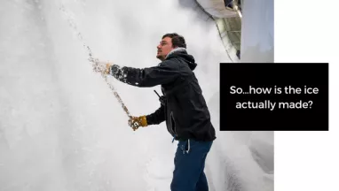 so…how is the ice actually made? so…how is the ice actually made?